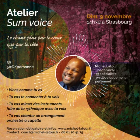 Atelier Sum Voice Dimanche 09 Novembre 2025
